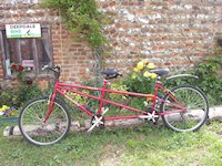 Deepdale Bike Hire Fleet - The Tandem - Travel in close harmony! Suitable for adult and experienced riders! Deepdale Bike Hire Fleet - The Tandem - Travel in close harmony! Suitable for adult and experienced riders!