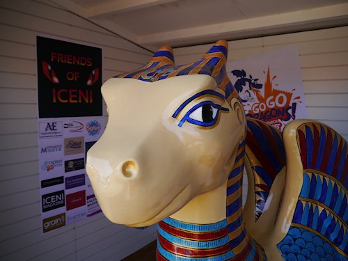 GoGoKingTut’s North Norfolk Holiday | Dalegate Market is hugely proud to be hosting GoGoKingTut for a few more days holiday, before he joins the rest of the Dragons for the GoGoDragon Exhibition in The Forum, Norwich. - Dalegate Market | Shopping & Café, Burnham Deepdale, North Norfolk Coast, England, UK GoGoKingTut’s North Norfolk Holiday | Dalegate Market is hugely proud to be hosting GoGoKingTut for a few more days holiday, before he joins the rest of the Dragons for the GoGoDragon Exhibition in The Forum, Norwich. - Dalegate Market | Shopping & Café, Burnham Deepdale, North Norfolk Coast, England, UK