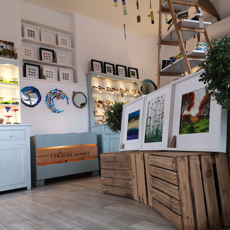 Driftwood Glass Studio at Deepdale Spring Market | Friday 27th to Sunday 29th March 2020 Driftwood Glass Studio - Rose and Keiran Waits make up the team at Driftwood Glass. Studying at The University of Sunderland, based at the National Glass Centre, Driftwood Glass offers a range of colourful and charming glass products influenced by the North Norfolk Coast. - Deepdale Spring Market | Friday 27th to Sunday 29th March 2020